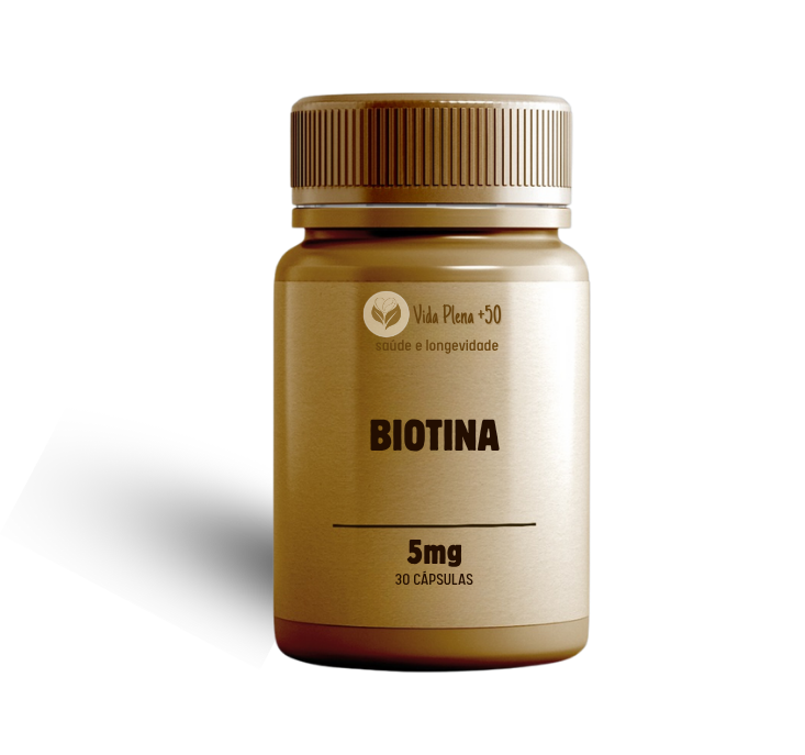 BIOTINA 5MG Vida Plena Mais 50
