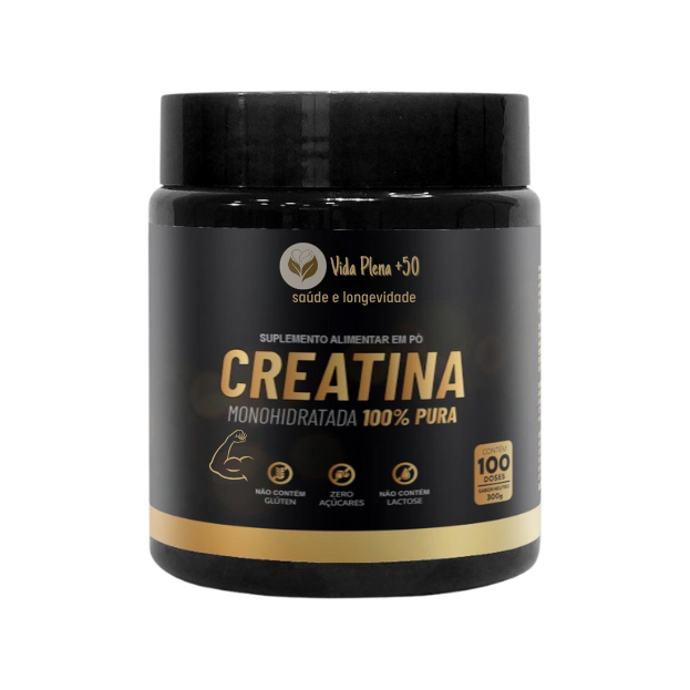 CREATINA MONIHIDRATADA 100% PURA VIDA PLENA MAIS 50